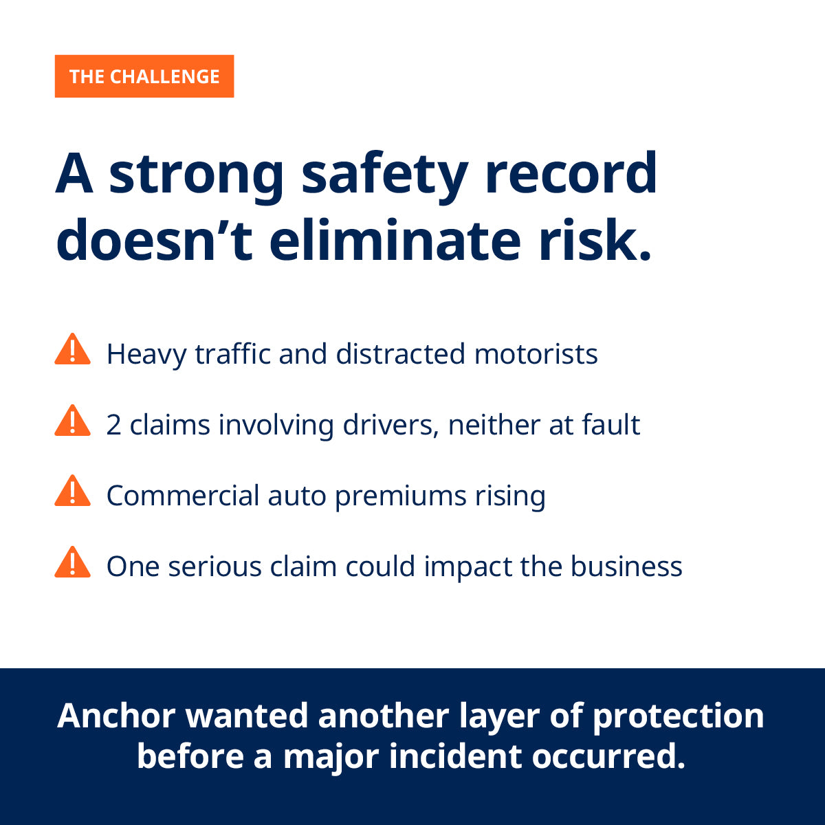 Strengthening fleet safety before a serious incident occurs.