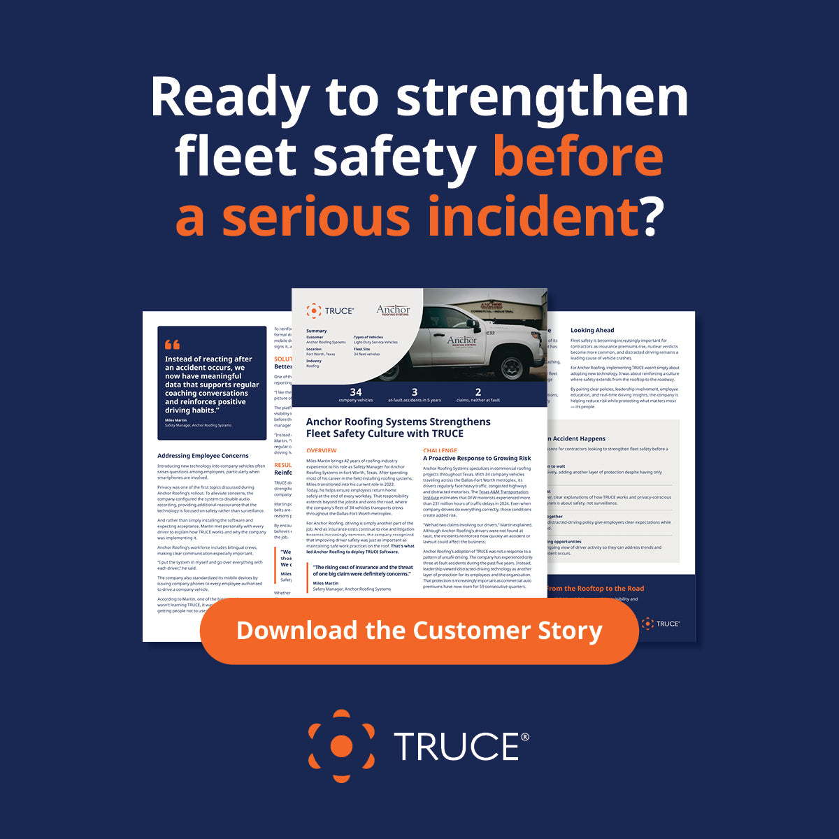 Strengthening fleet safety before a serious incident occurs.