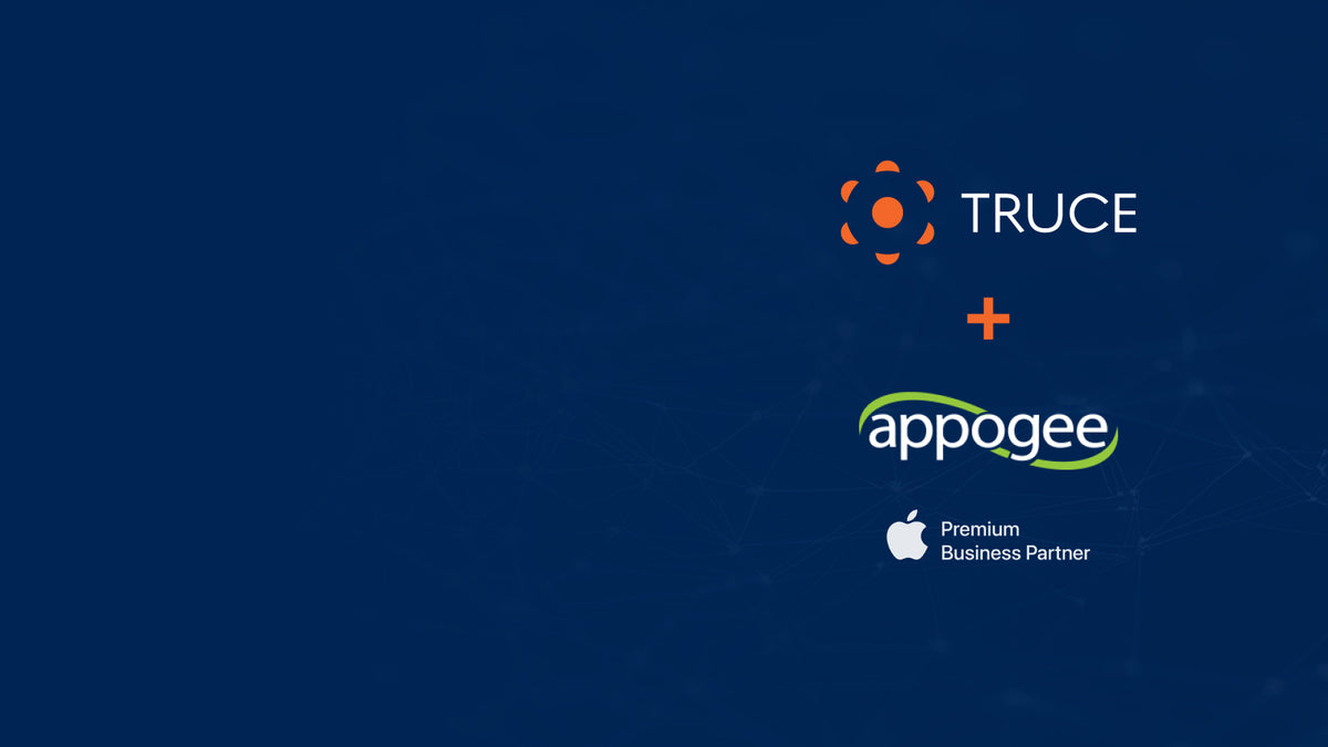 TRUCE Software and Appogee Announce Partnership to Deliver AI Video Telematics on iOS for Enterprises