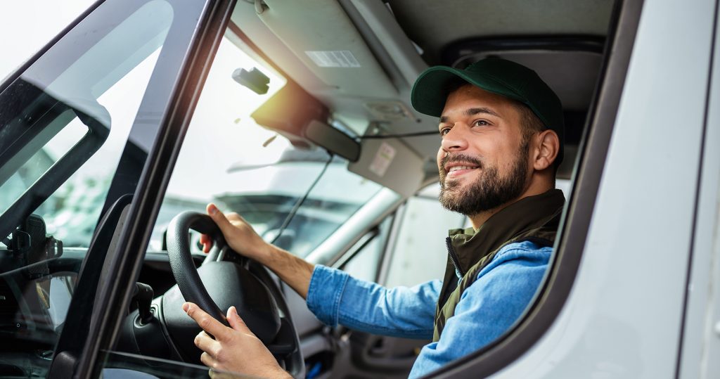 driver at work